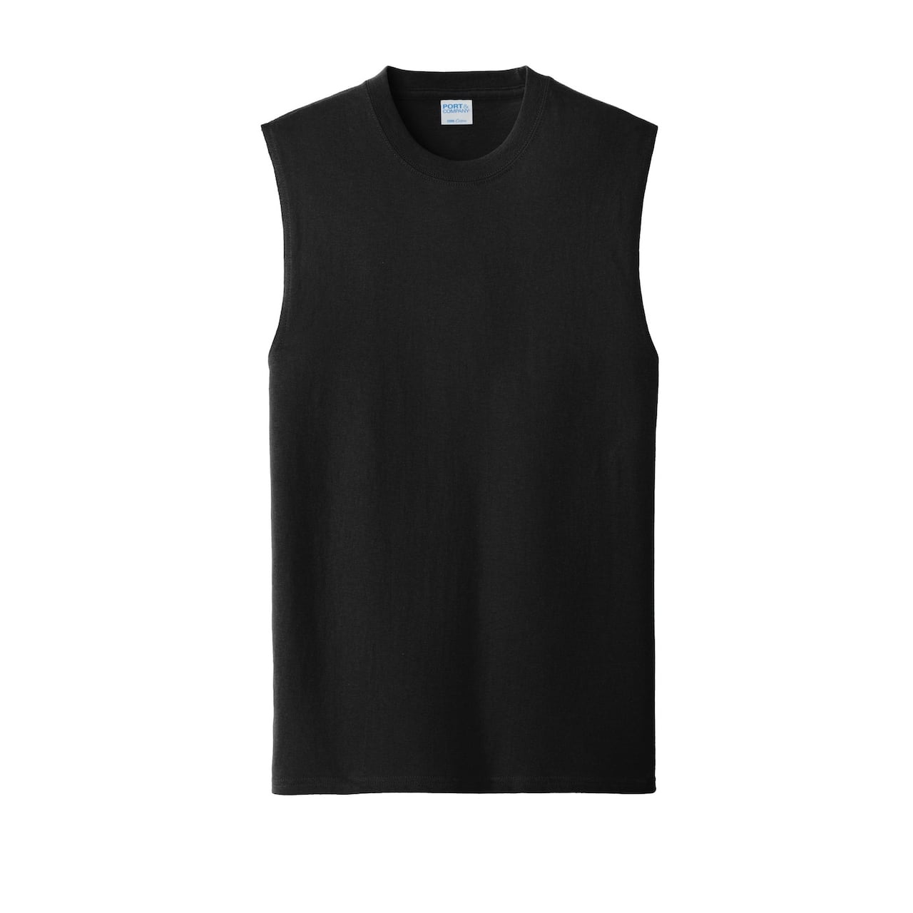 Port & Company® Men's Core Cotton Sleeveless T-Shirt